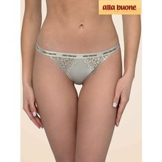 Трусы Alla Buone, размер 46, оливковый