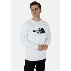 Толстовка спортивная The North Face Drew Peak Crew, размер M, , белый