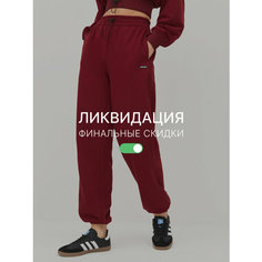 Брюки спортивные EAZYWAY, размер S, бордовый Neverlate