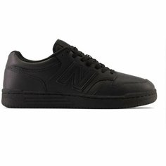 Кеды New Balance 480, полнота F, размер 10,5 US, чёрный