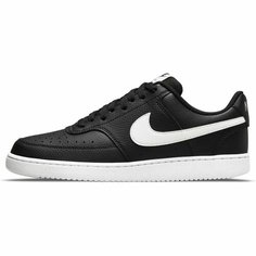 Кеды NIKE Court Vision Low Next Nature, полнота F, размер 6.5 US, черный/белый