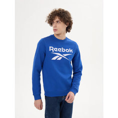 Свитшот Reebok Identity Big Logo, размер M INT, , голубой