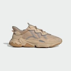 Кроссовки adidas Originals Ozweego, полнота F, размер 7,5 UK, бежевый