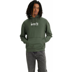 Худи Levis Men Relaxed Graphic Hoodie, размер M, , хаки Levis®