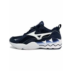 Кроссовки Mizuno Wave Rider 1, полнота F, размер 7,5 UK, синий