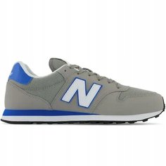 Кроссовки New Balance 500, размер 9,5 , серый/синий