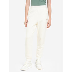 Брюки спортивные PUMA ess embroidery high waist pants fl cl, размер 42, белый