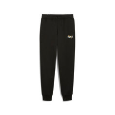 Брюки спортивные PUMA ESS+ LOGO LAB, размер 46, черный