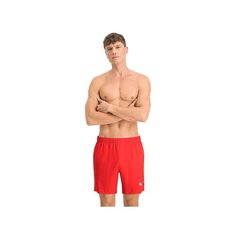Шорты для плавания PUMA Swim Mens Mid Shorts, размер 48, краcный