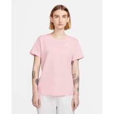 Футболка NIKE Club Essentials, размер M, розовый