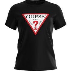 Футболка GUESS SS CN Original Tee, , размер S, черный