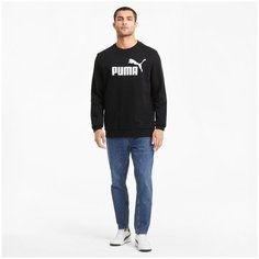 Свитшот спортивный PUMA Essentials Big Logo, размер XXL, , черный