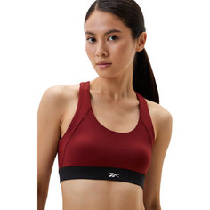 Топ спортивный Reebok ID Train Racer, размер L INT, бордовый