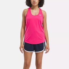 Майка Reebok id train mesh back tank, размер S, розовый