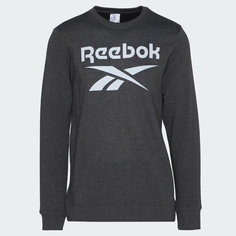Свитшот Reebok Identity Big Logo, размер M INT, , серый