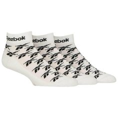 Носки Reebok Sports Essentials, комплект, 3 пары, размер 37/39 EU, белый
