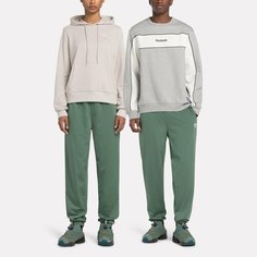 Брюки спортивные Reebok RI Vector Knit Trackpant, размер S , зеленый