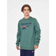 Свитшот Reebok Identity Big Logo, размер XXL, , зеленый