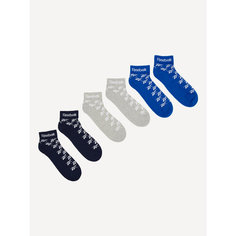 Носки Reebok Sports Essentials, комплект, 3 пары, размер 40/42 EU, синий