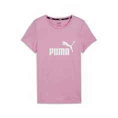 Футболка спортивная PUMA Essentials Logo Youth Tee, размер 110, mauved out