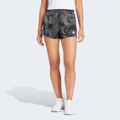 Шорты adidas Pacer Essentials AOP Flower Tie-Dye Knit, размер M INT, grey five
