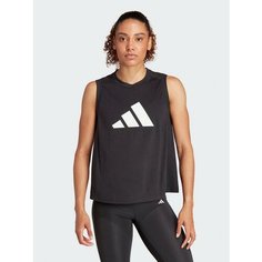 Майка adidas Train Essentials Big Performance Logo, размер M, черный