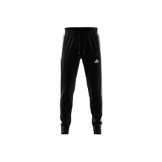 Брюки спортивные adidas Essentials French Terry Tapered Cuff 3-Stripes, размер M, черный