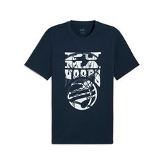 Футболка PUMA The Hooper Tee, размер 52, синий