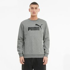 Свитшот PUMA ESS Big Logo Crew, размер XS, , серый