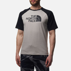 Футболка The North Face Raglan Easy, размер S, серый