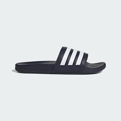 Шлепанцы adidas ADILETTE COMFORT SLIDES, размер 9 UK, legend ink / cloud white / legend ink