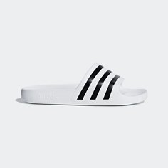 Шлепанцы adidas ADILETTE AQUA SLIDES KIDS, размер 13K UK, cloud white/core black/cloude white