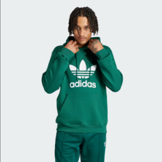 Худи спортивное adidas Originals Adicolor Classics Trefoil, размер ST, , Collegiate Green