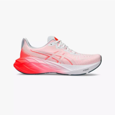 Кроссовки ASICS NOVABLAST 4, размер 11.5, white/sunrise red