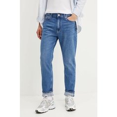 Джинсы зауженные Tommy Jeans, размер 31/34, синий
