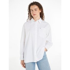 Рубашка Tommy Jeans, размер L, белый