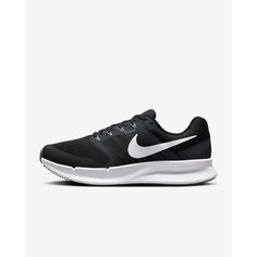 Кроссовки NIKE Run Swift 3, полнота F, размер 8.5 US, Black/White Male