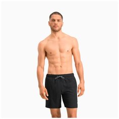 Шорты для плавания PUMA Mid-Length Swimming Shorts, размер S, 07 black
