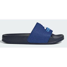 Шлепанцы adidas Adilette Shower, размер 12.5k UK, royal blue/cloud white/legend ink