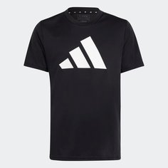 Футболка adidas, размер 128, черный