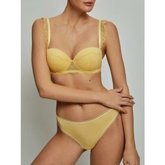 Бюстгальтер infinity lingerie, размер 70C, желтый