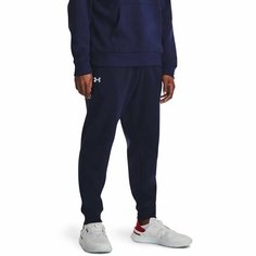 Брюки спортивные Under Armour Rival, размер S, темно-синий