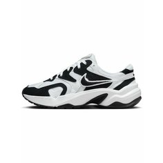 Кроссовки NIKE AL8, полнота F, размер 10 US, белый/черный