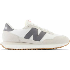 Кроссовки New Balance 237, полнота F, размер 8 US, белый