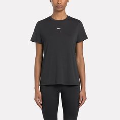 Футболка Reebok, размер L INT, Night Black