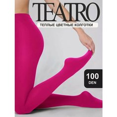 Колготки TEATRO, размер 5, фуксия