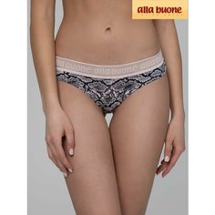 Трусы Alla Buone, размер 48, синий/розовый