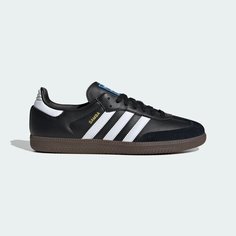 Кроссовки adidas Originals Samba OG, размер 5 UK, черный/белый