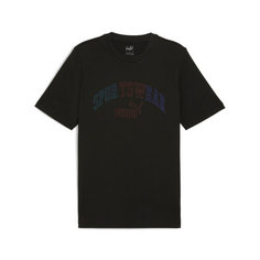 Футболка PUMA ESS+ LOGO LAB Tee, размер 46, черный
