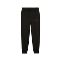 Брюки спортивные PUMA ESS+ LOGO LAB Gradient, размер 46, черный